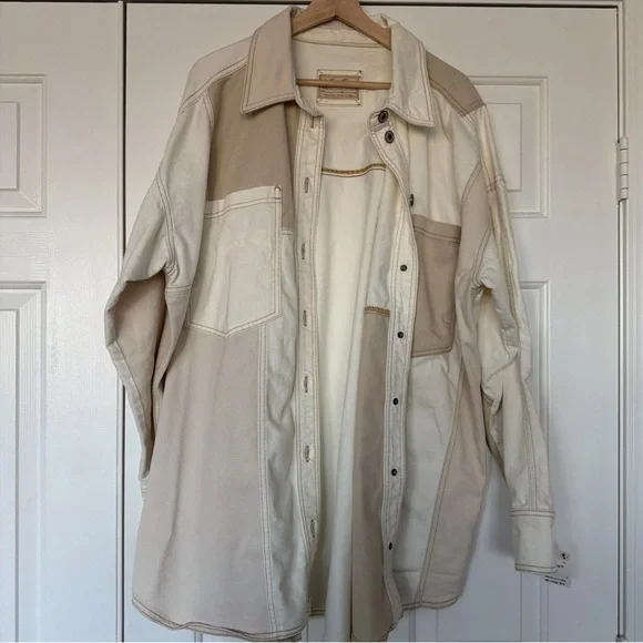 Free People Mountain Road Shirt Jacket XL - Picture 1 of 6